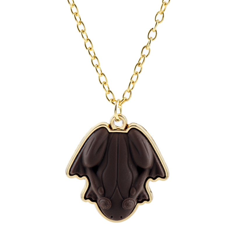 Frog Tag Pendant Necklace