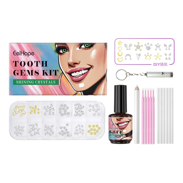 Tooth Beauty Suit Fashion Decorative Diamond Combination Dental Beauty Suit - Shop at LoveMi