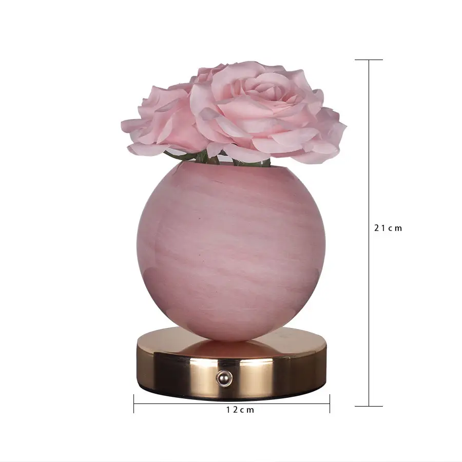 Dreamy Planet Lamp Rose Night Light Ornament