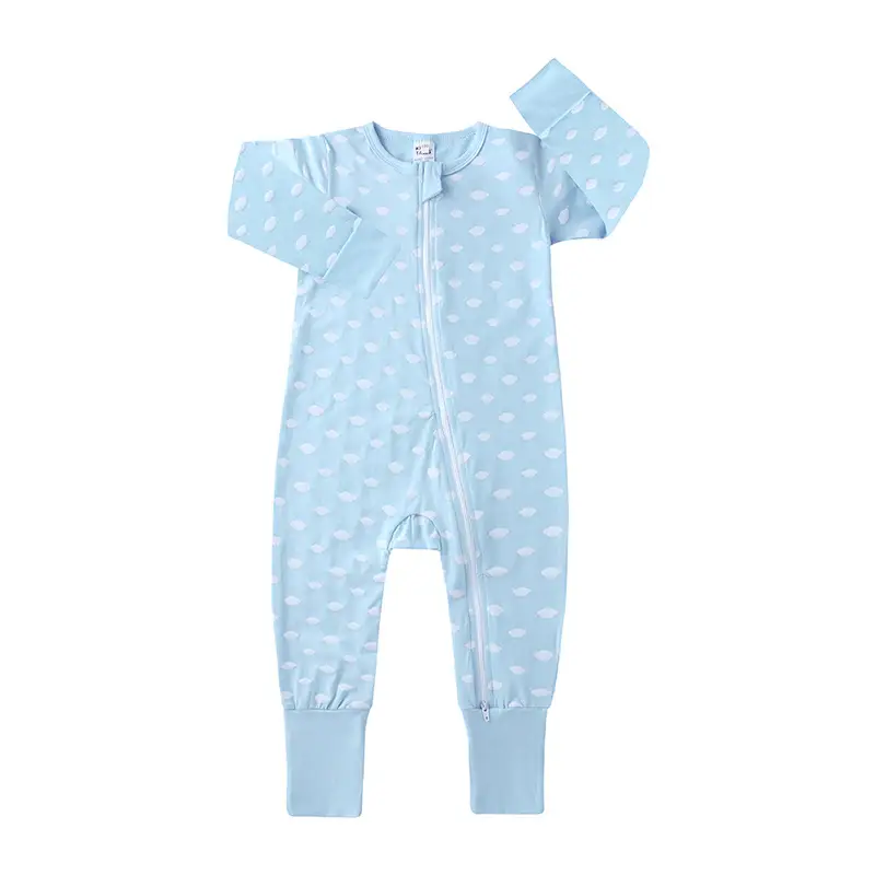Spring And Autumn Long Sleeve Cotton Baby Jumpsuit Male And Female Baby Home Romper