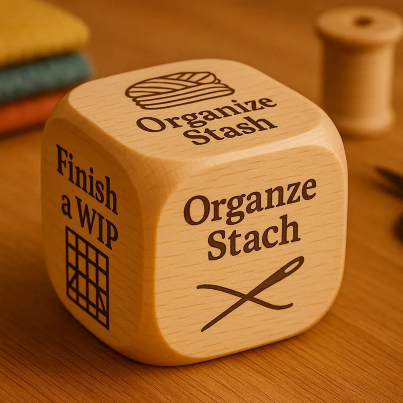 New Handmade Wooden Decision Dice For Tabletop Games