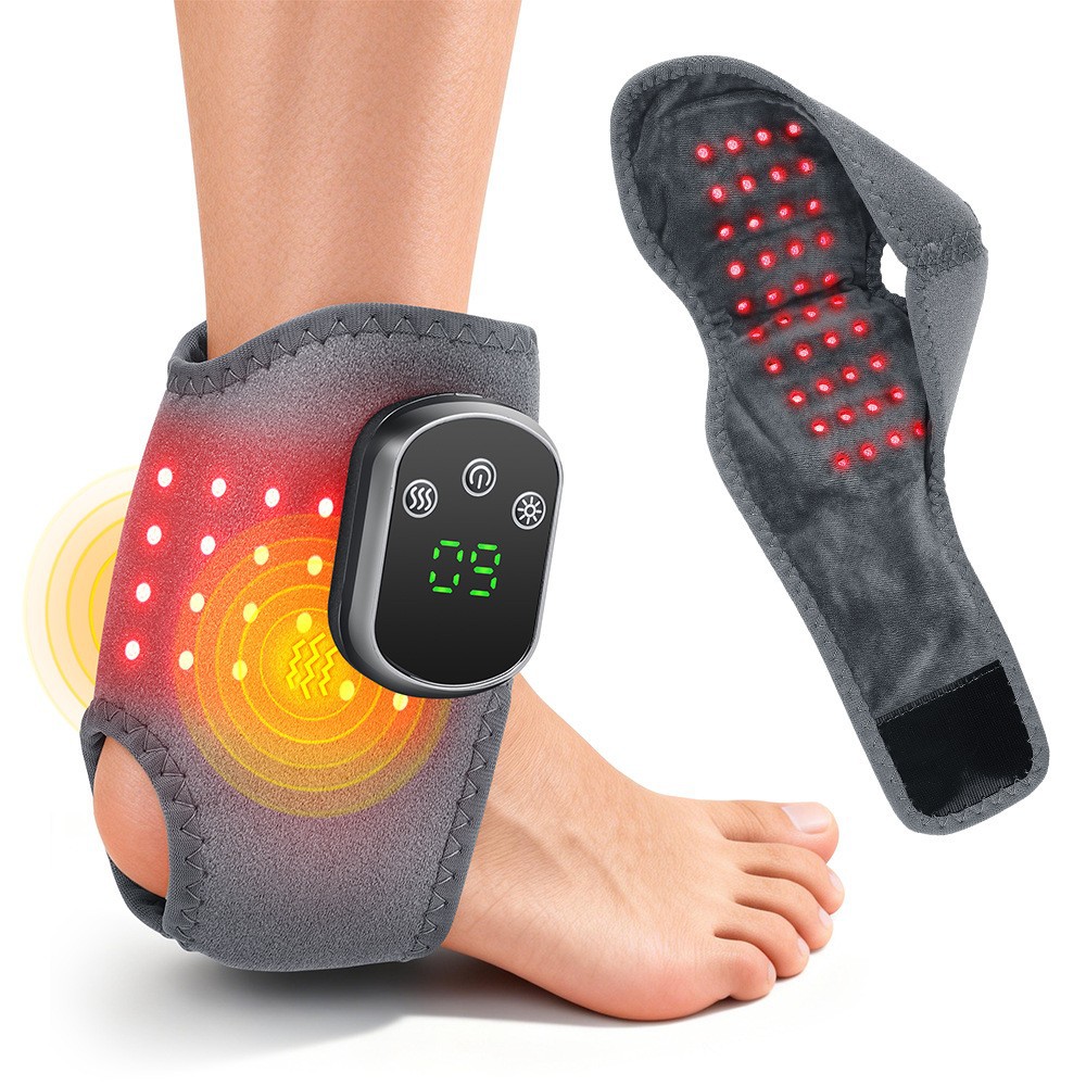660nm Red Light Heat Therapy Foot Massager With 40 Three-LED Beads 3