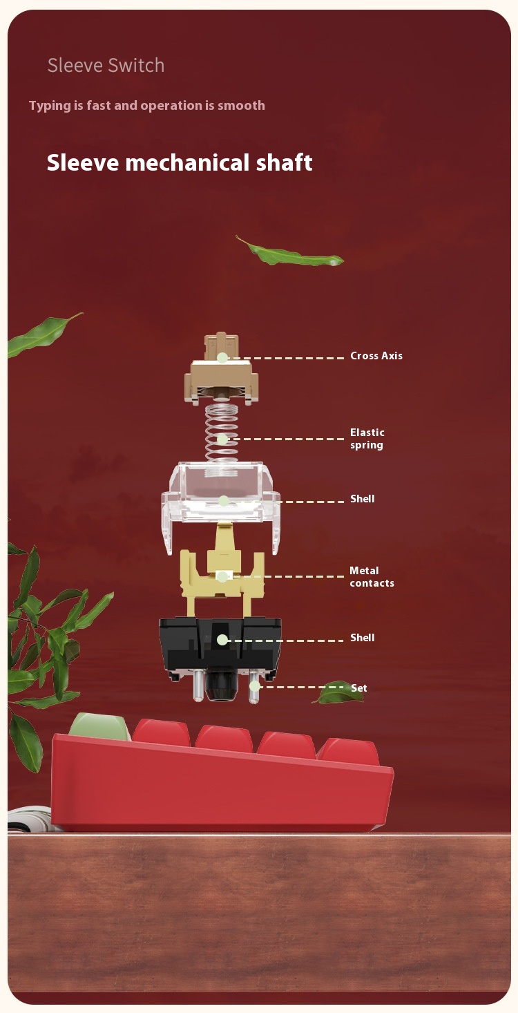 Mechanical Game Wired Hot Swappable - Image 11