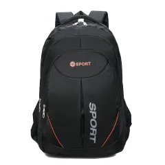 Large Capacity High Sense Backpack Men's Leisure Travel Computer - Black - View 1