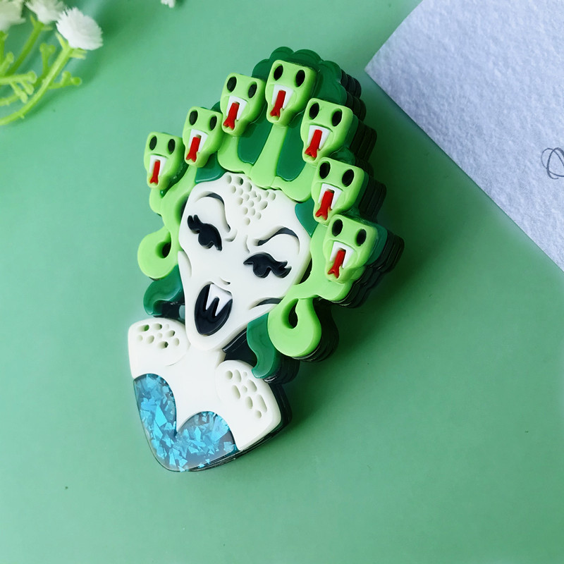 Acrylic Brooch Pin, picture 2 of 3