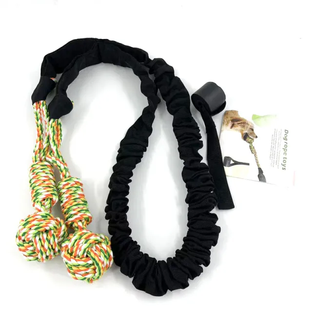 Dog Tug Of War Rope Grinding Toy Black - Shop at LoveMi