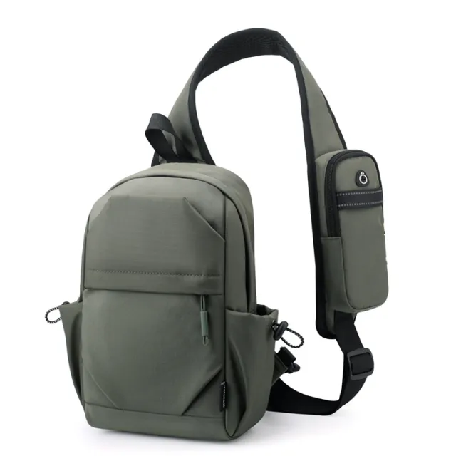 Men's Backpack Oxford Cloth Shoulder Chest Bag Green - Shop at LoveMi