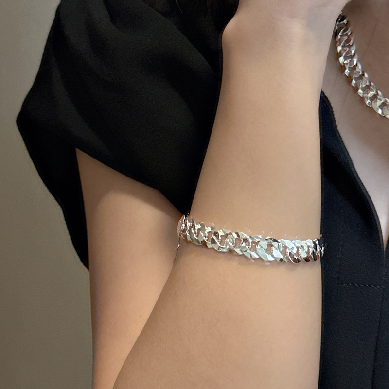 Basic-style Personalized Bracelet And Necklace