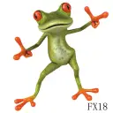 Creative Toilet Seat Refridgerator Magnets Cartoon Wall Stickers view 2