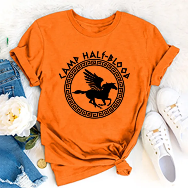 Popular Independent Station New Short Sleeve T shirt Orange - Shop at LoveMi