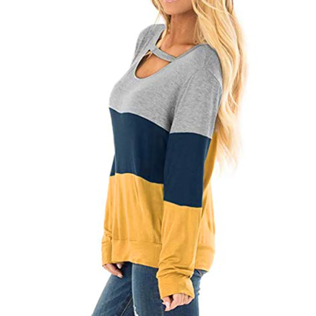 Title 15, Round neck long sleeve top