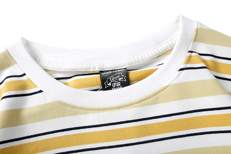 Title 9, Contrast stripes short sleeve shirt, a comforta...