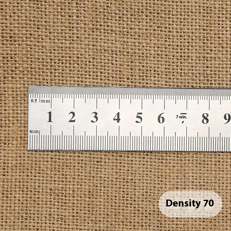 Linen Cloth Thick Jute Vintage Ornament Background Fabric Old Coarse Sackcloth - Density 70
