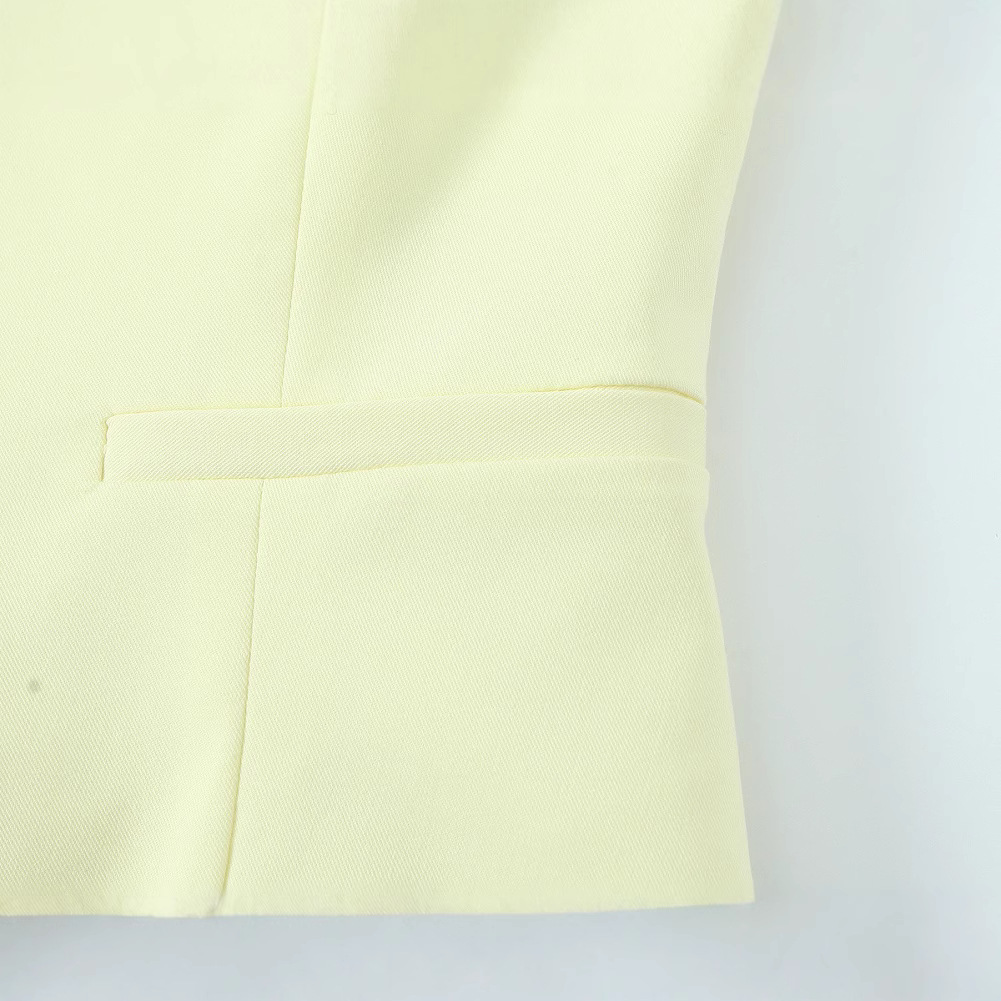 Spring New Fashion Hanging Collar Style Top Trousers Suit