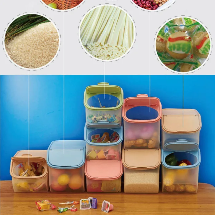 Title 2, Household rice bucket with measuring cup