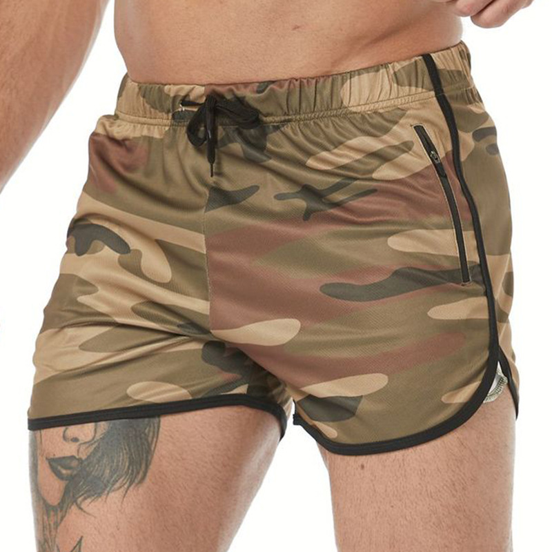 Shorts Yellow Camo