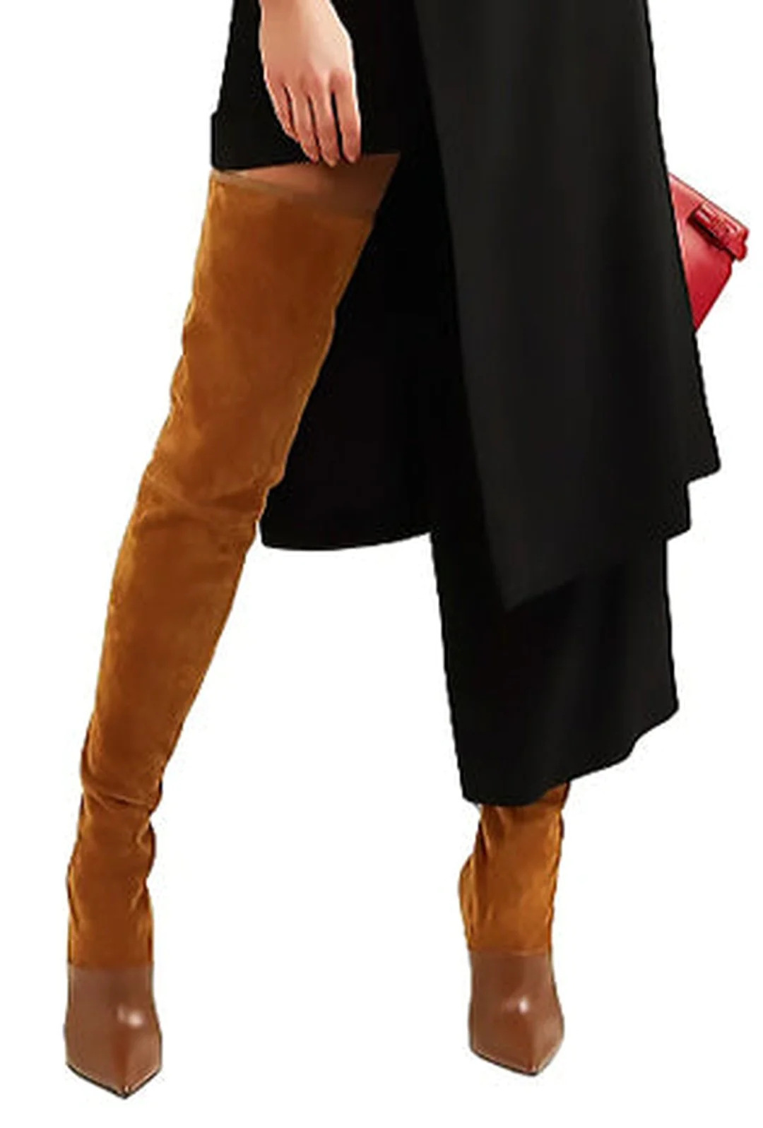 Sexy Over-the-Knee Stretchy High-Heel Womens Boots