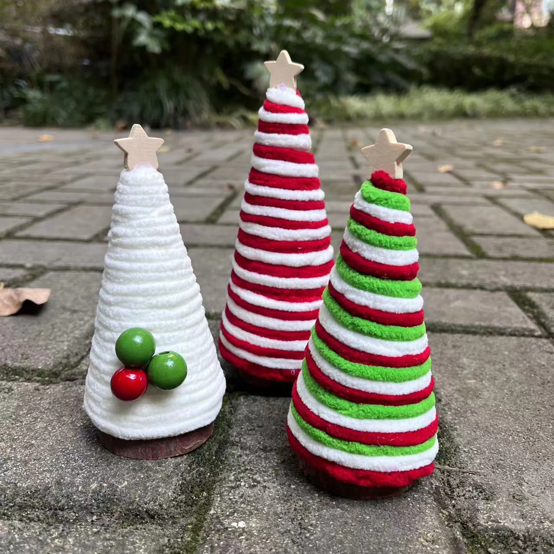 Christmas Layout Mini Christmas Tree Decorations – image 4