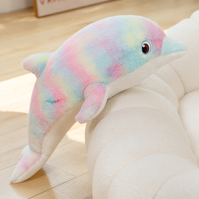 Colorful Dolphin Doll