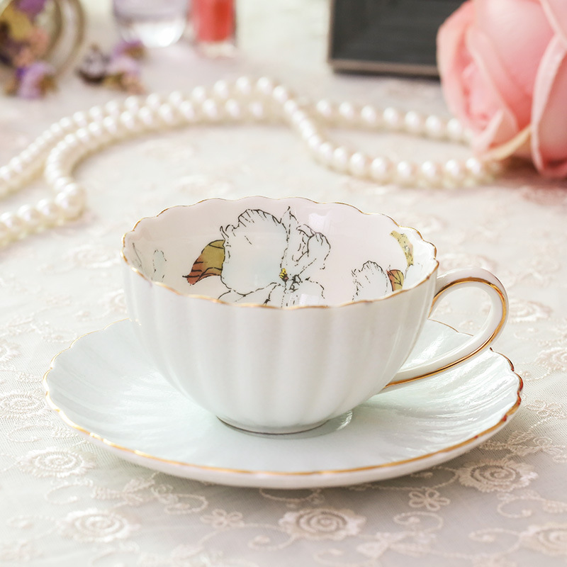 European-style Coffee Cup Set Subtly Luxurious For Home Use - Image 4