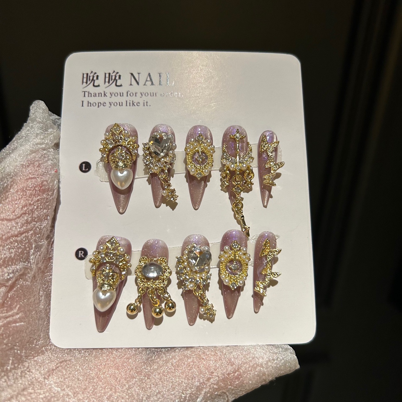 Heavy-duty French Cat-eye Handcrafted Luxury Wearable Patches