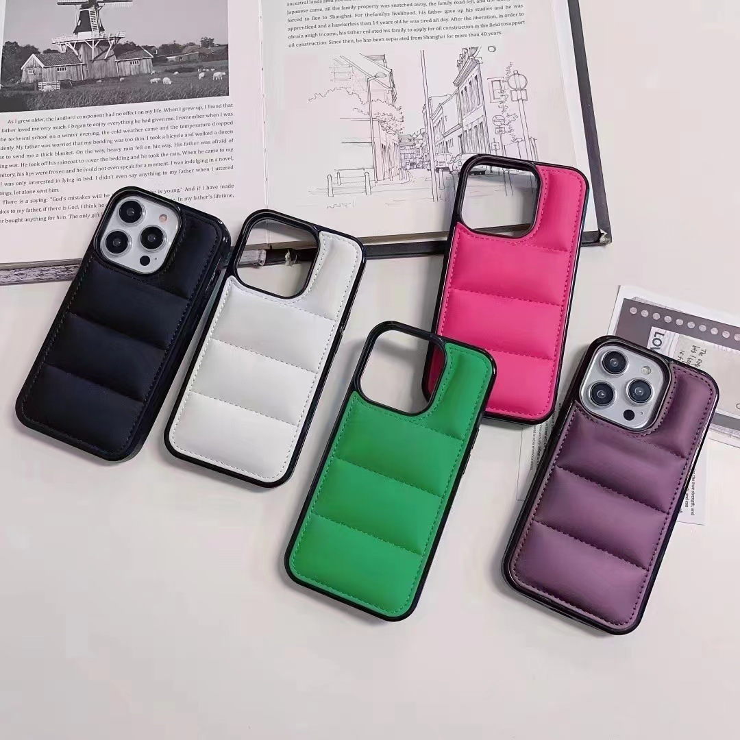 Candy Down Jacket Phone Case Creative - Image 3