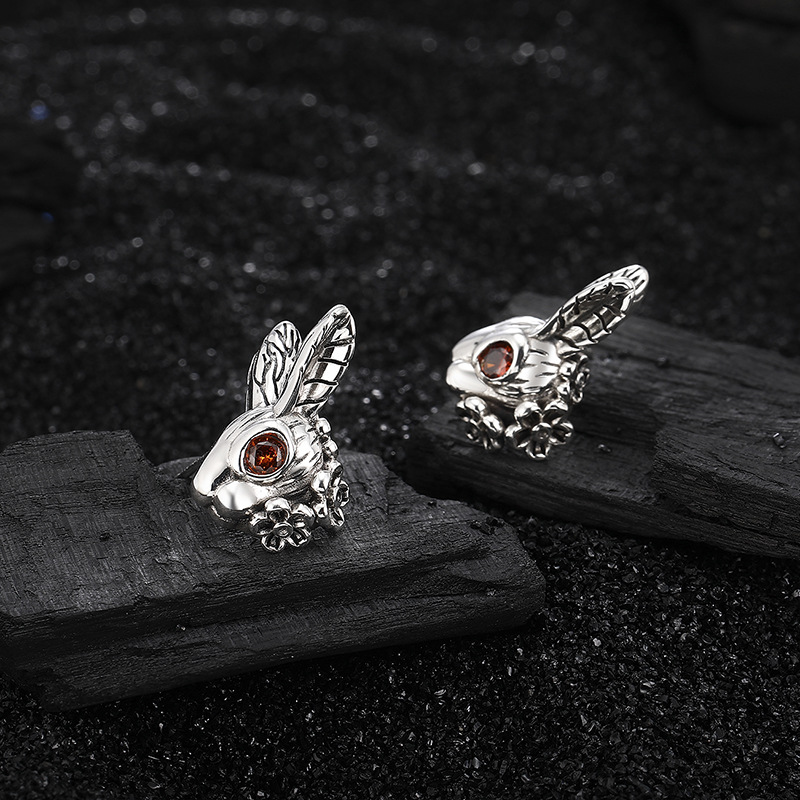 Title 4, S925 Sterling Silver Stud Earrings Arrogant Ret...