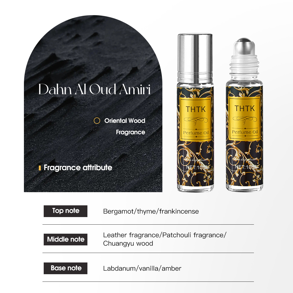 Romantic Roll-on Perfume Oilnaturally Fresh And Light