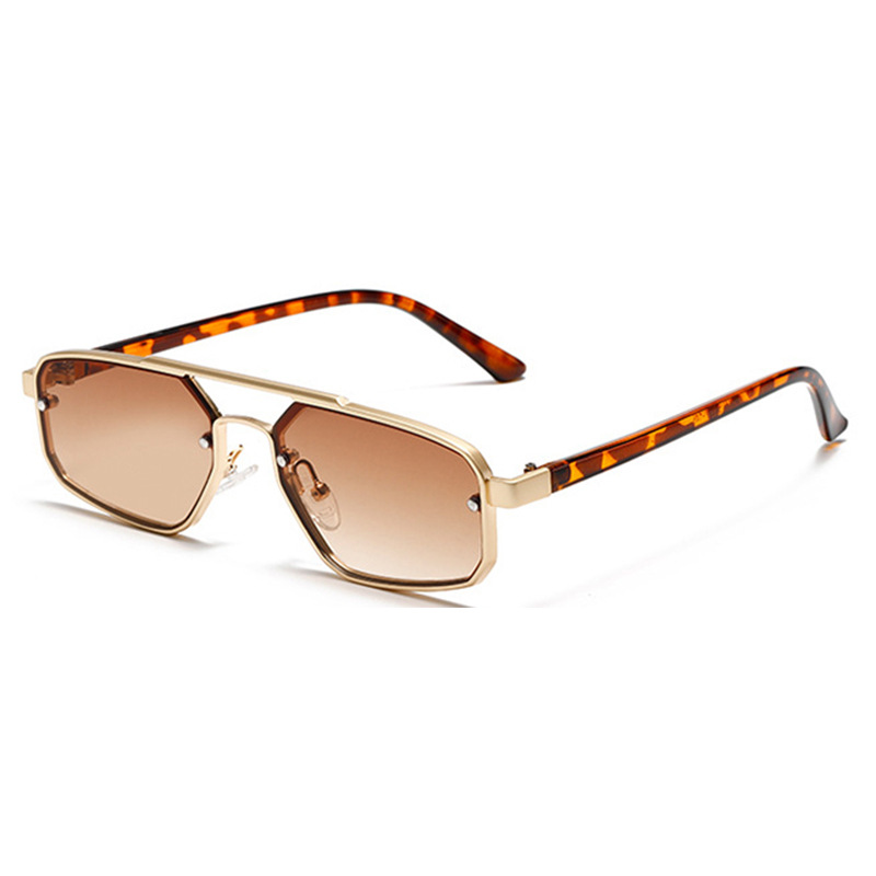 Women’s Fashion Retro Small Frame Metal Sun Glasses