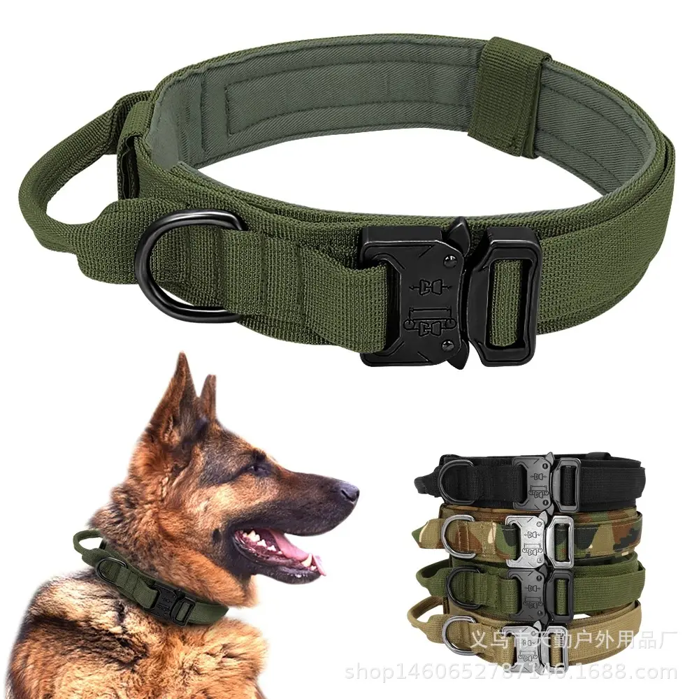 Tactical Collar Pet Neck Ring Military