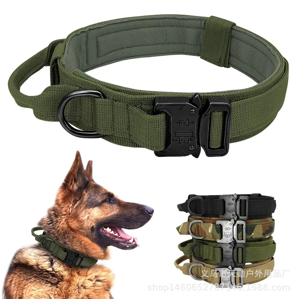 Tactical Collar Pet Neck Ring Military