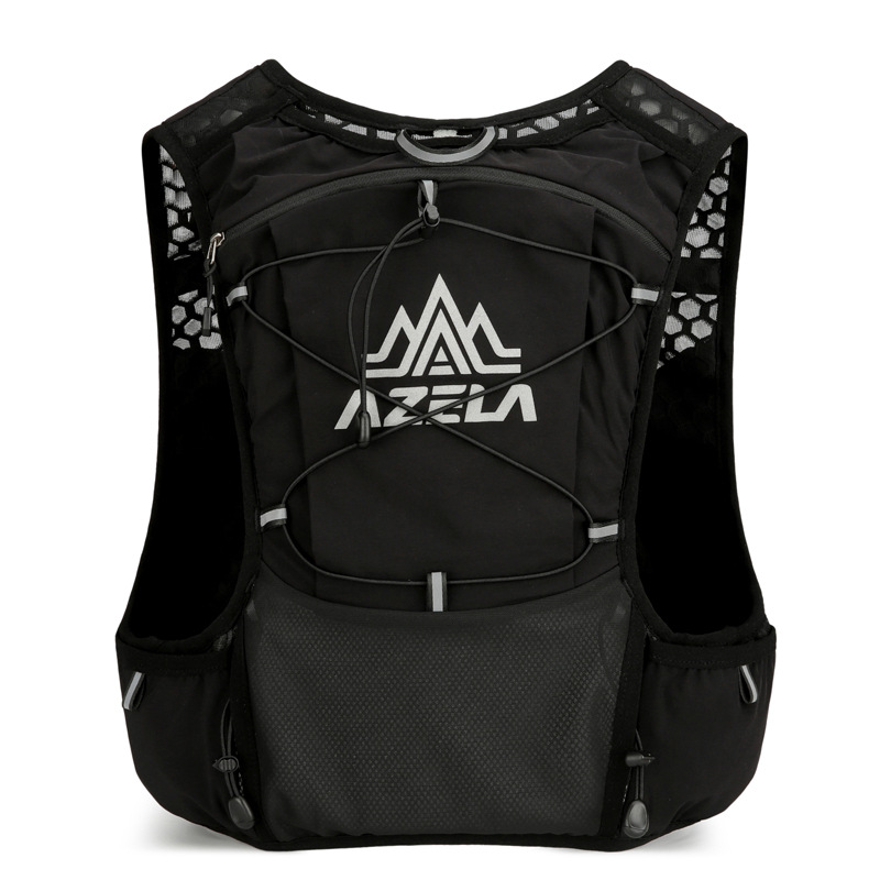 Spring And Summer Breathable Outdoor Backpack Hydration Vest Black - Shop at LoveMi