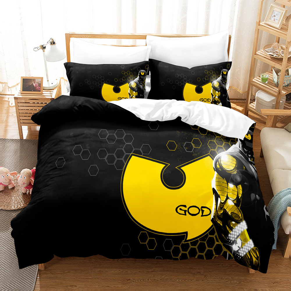 Title 4, Christmas Digital Printed Woolen Bedding Set