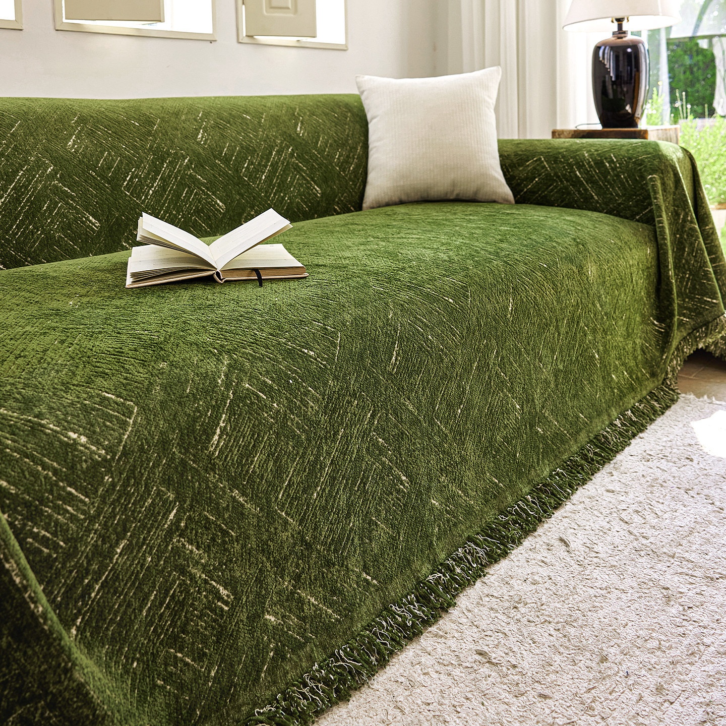 High End Cat Scratch Resistant Sofa Cover Cloth