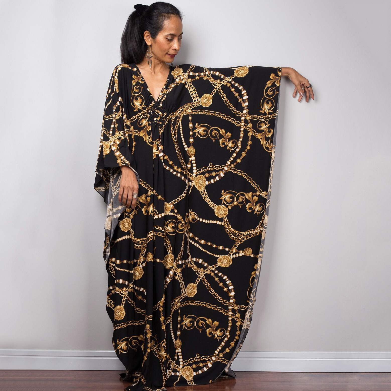 Beach Cover-up Robe Long Dress - Image 8