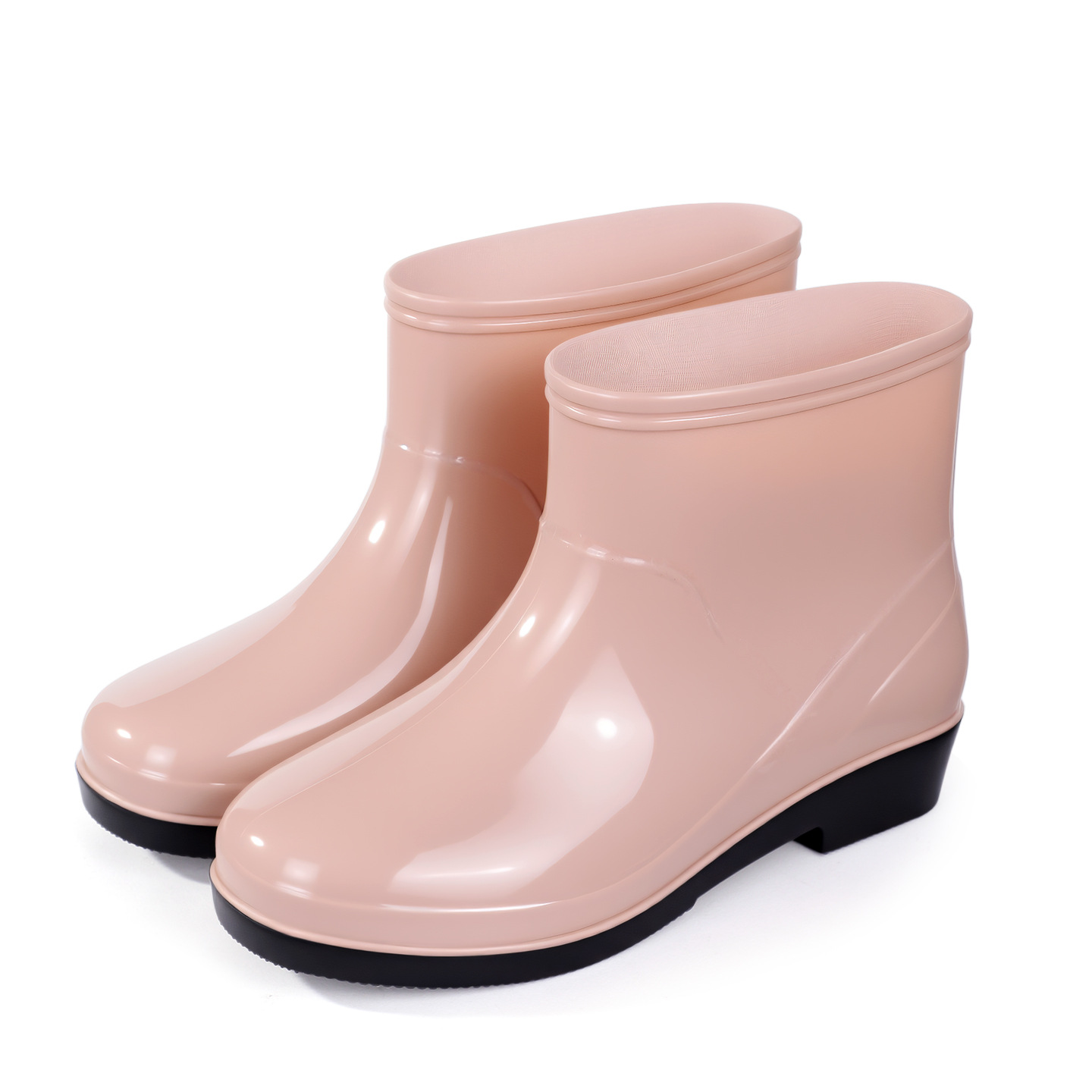 Fashionable Rain Boots For Women, Outdoor Wear Adult-sized Low-cut Waterproof