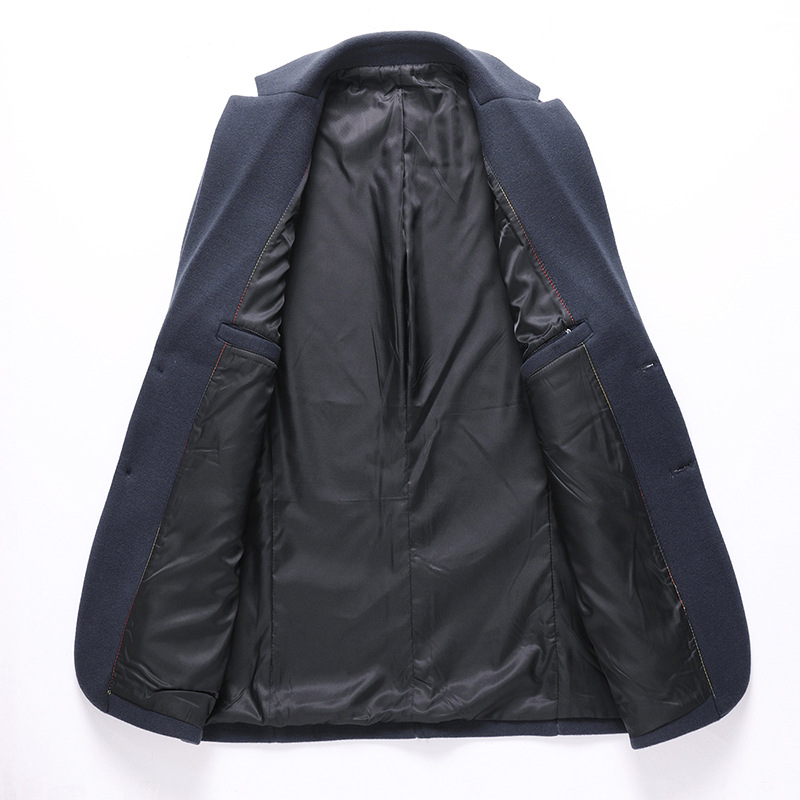 Mens Wool Suit Jacket For Fall And Winter