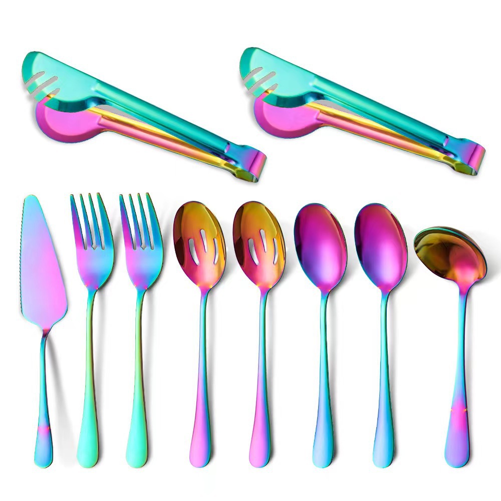 Colorful 10pcs Cake Shovel