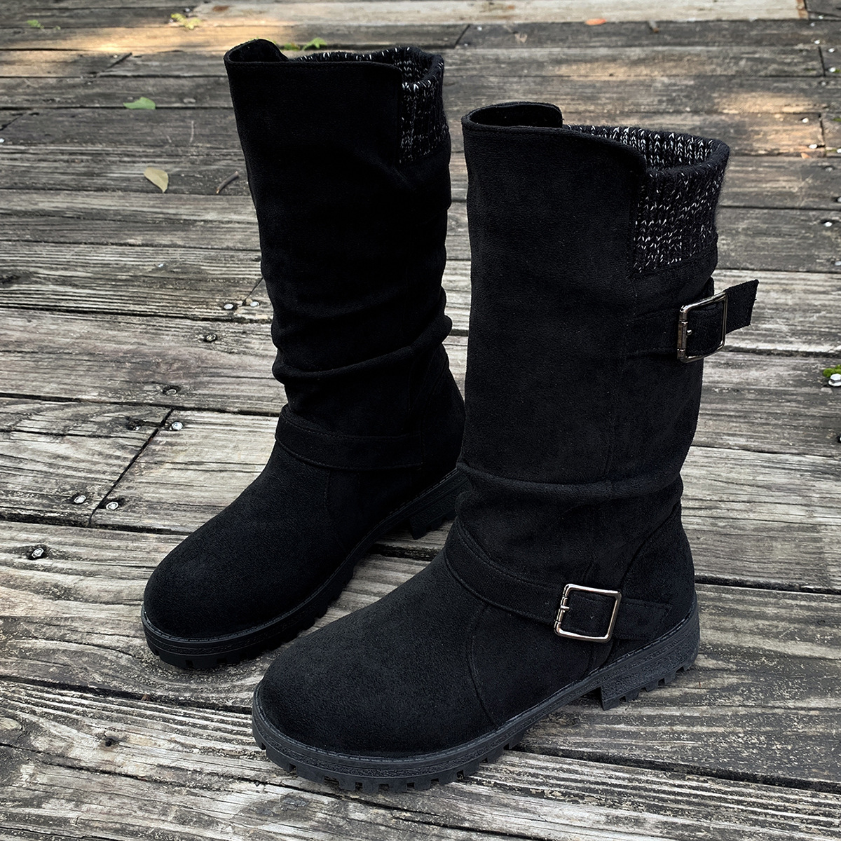 Suede Western Cowboy Boots, picture 5 of 5