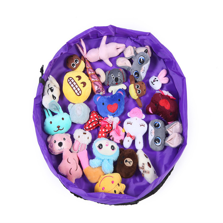 Toy Building Blocks Drawstring Bag Large Multifunctional Baby Waterproof Toy Storage Bag