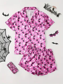Pajamas Women's Short Sleeve Summer Loungewear - Style07-2Xl - View 1