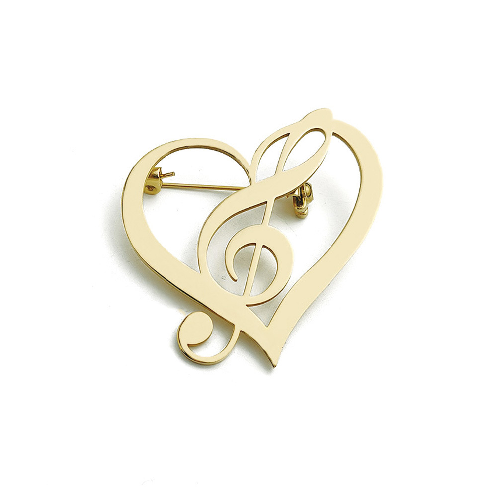 Love Note Brooch Romantic Accessory For Couples On Dates