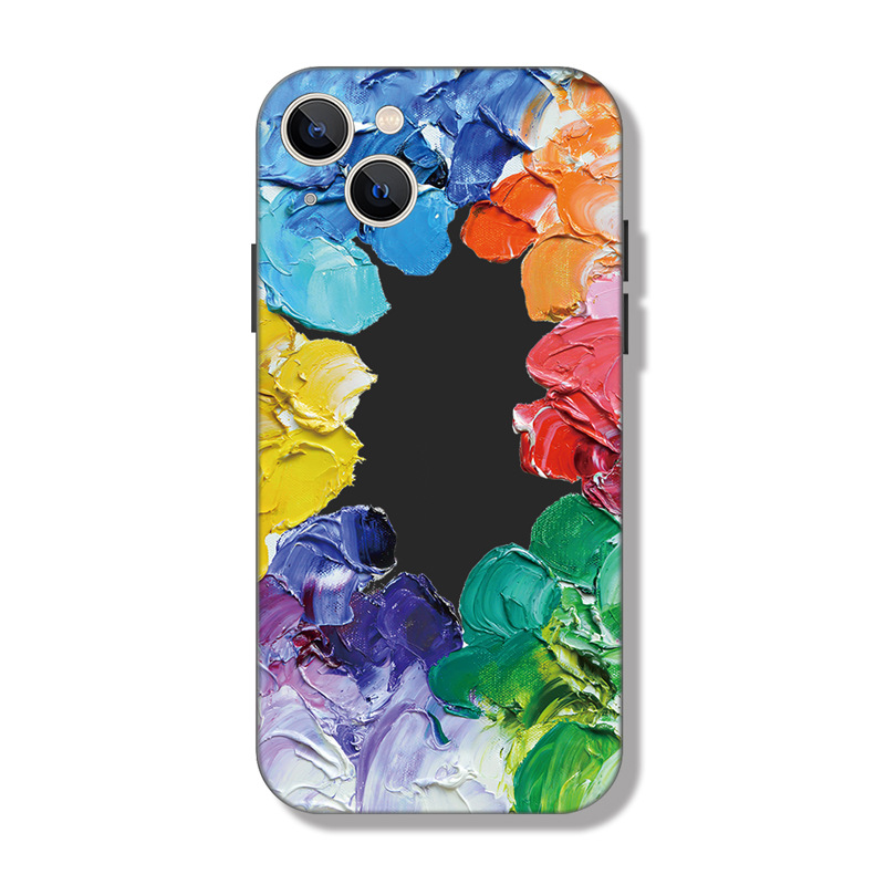 Oil Painting Flowers Phone Case Liquid Protection - Image 5