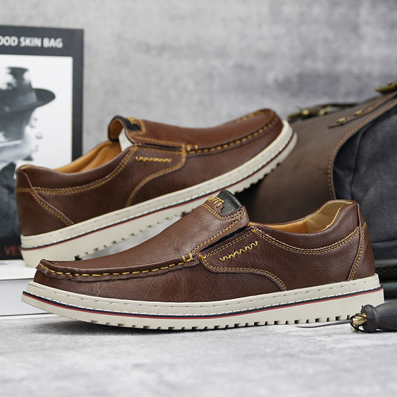 Foreign Trade Springsummer Loafers Plus-size Moccasins