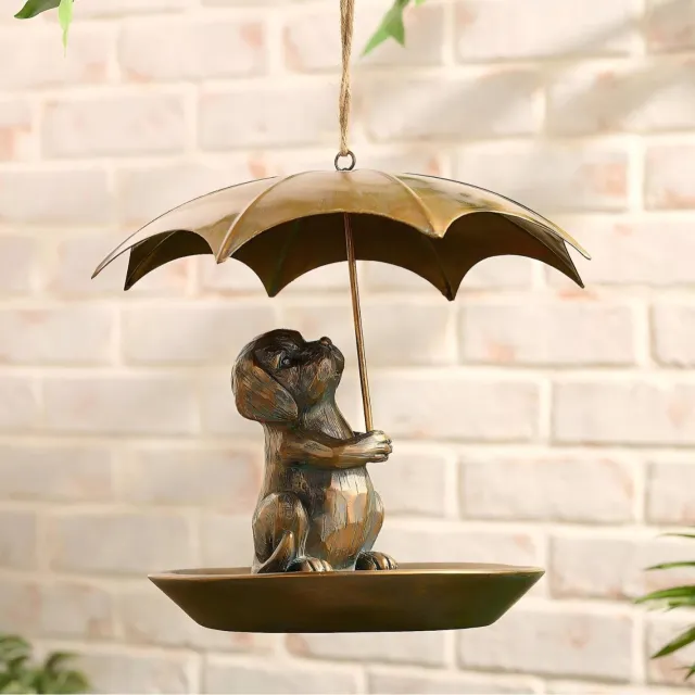 Home Creative Portable Umbrella Shaped Bird Feeder Dog - Shop at LoveMi