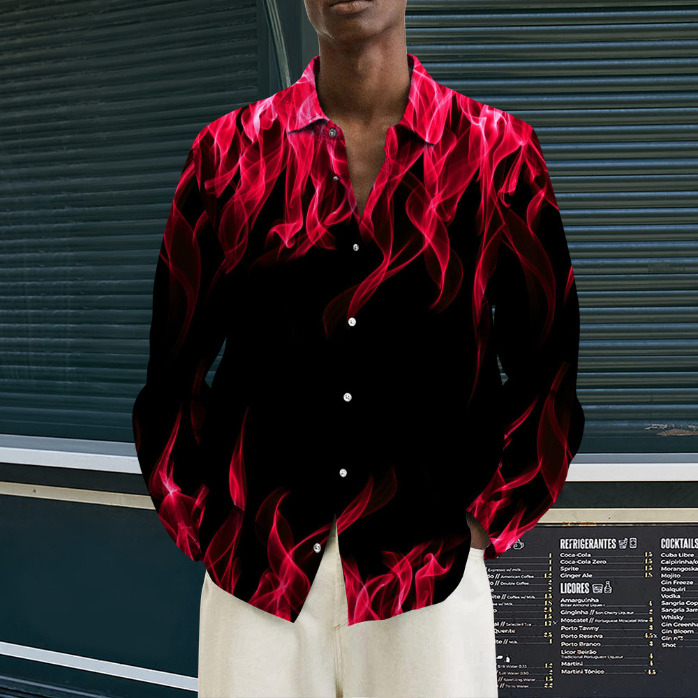 Mehrfarbiges Langarmshirt Flame Youth - Bild 6 von 10