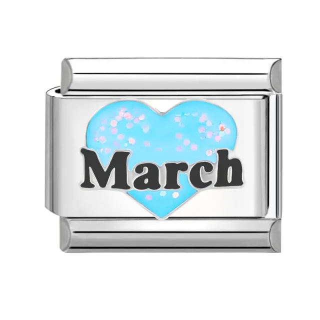 DIY Steel Bottom Module Personalized Retro Handmade Craft Bracelet Accessories March - Shop at LoveMi