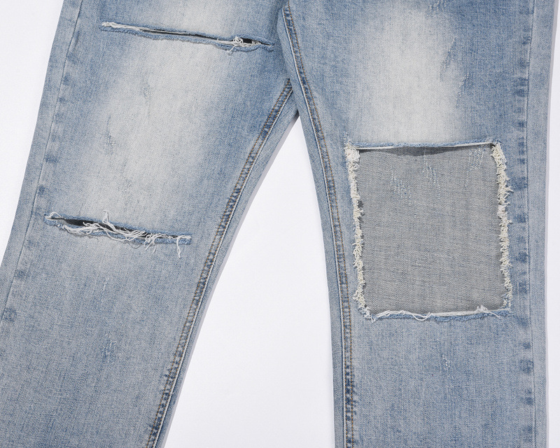 Title 7, Europese en Amerikaanse losse casual jeans, eff...