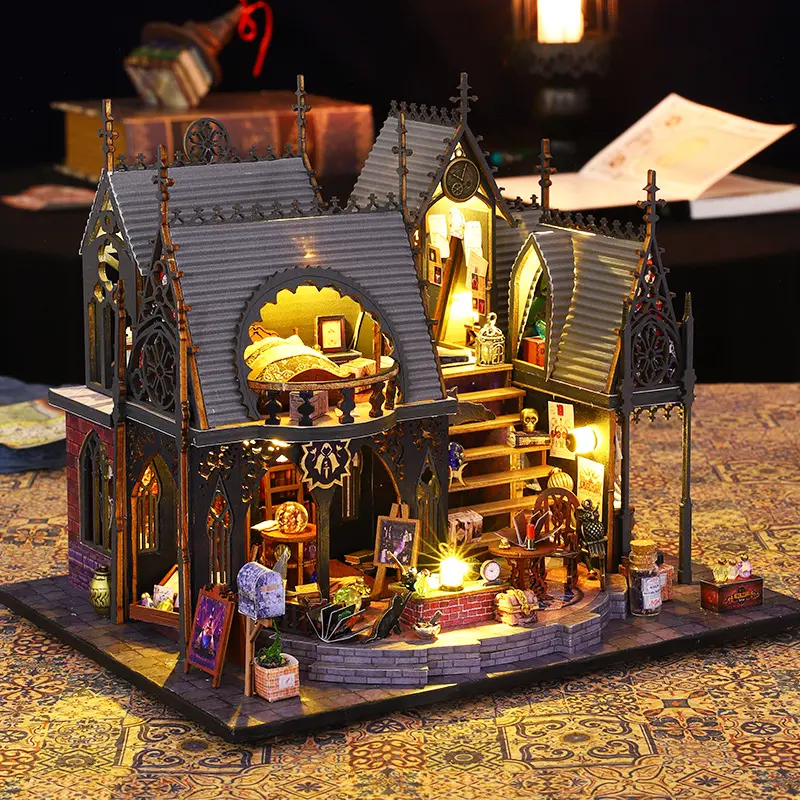 AEKYUNG Magic House Hand-assembled 3D Puzzle Model