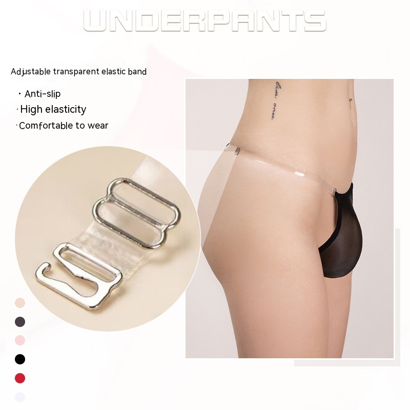 Men's Fashion Personality T-back Transparent